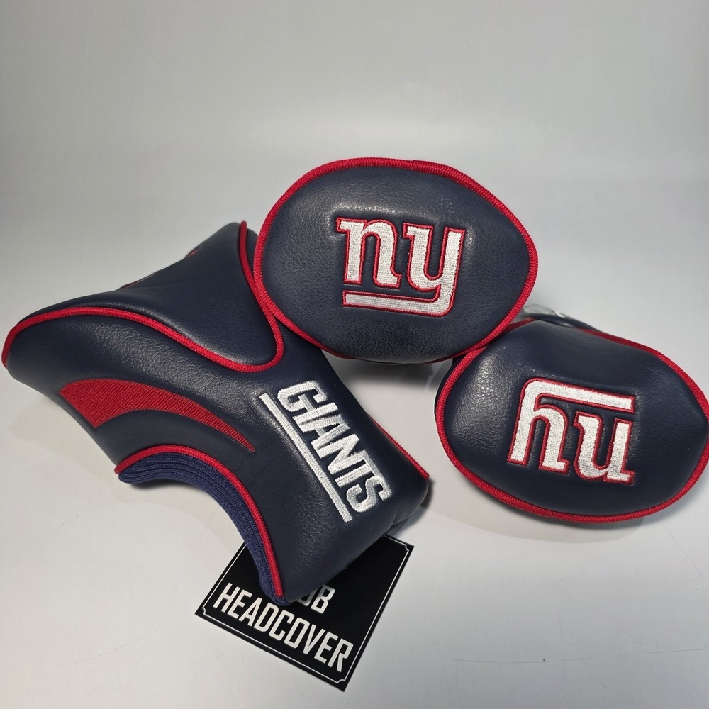 NFL New York Giants Golf Contour Head Covers, Set of 3 New With Tags Sports Gift